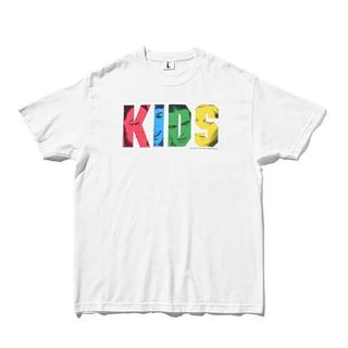 【KIDS×weber】 Logo T Shirt White Lサイズ