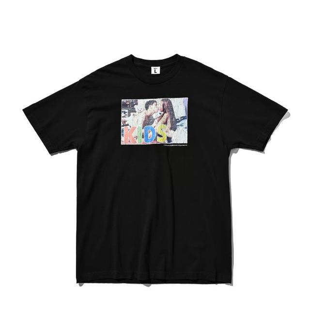 【KIDS×weber】 Photo T Shirt Black Lサイズ