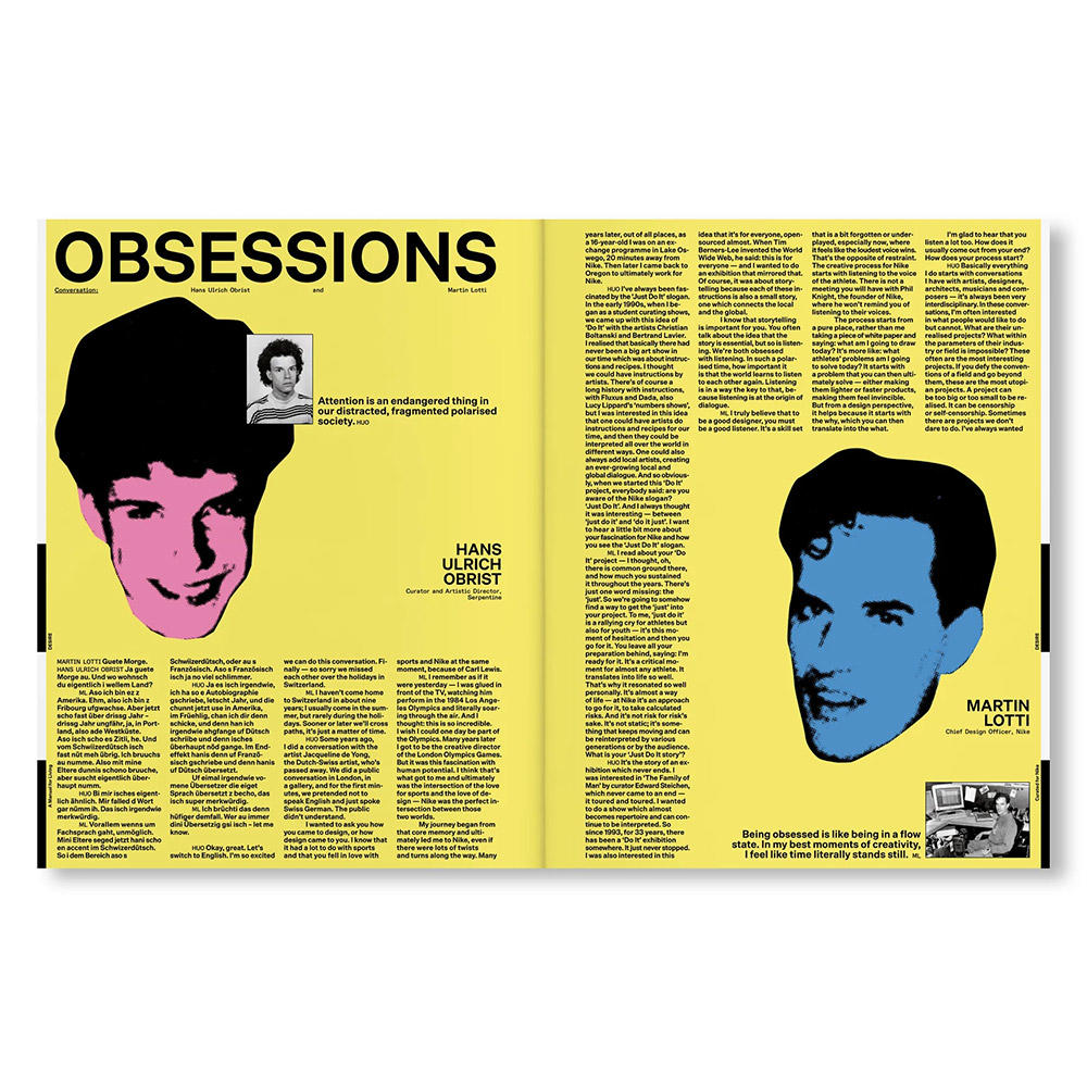 【予約】A MANUAL FOR LIVING CURATED FOR NIKE（ナイキ）　A Magazine Curated By　※5月中の入荷を予定