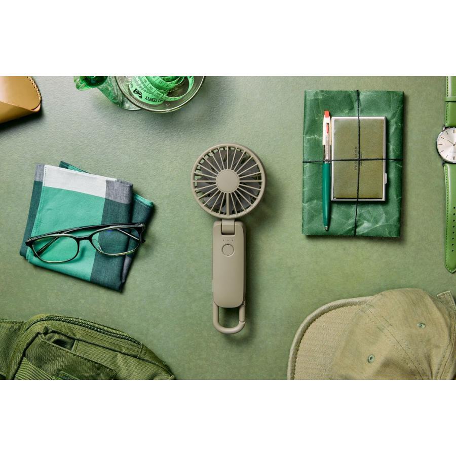 RHYTHM（リズム）ハンディファンSilky Wind Mobile 4 グリーン