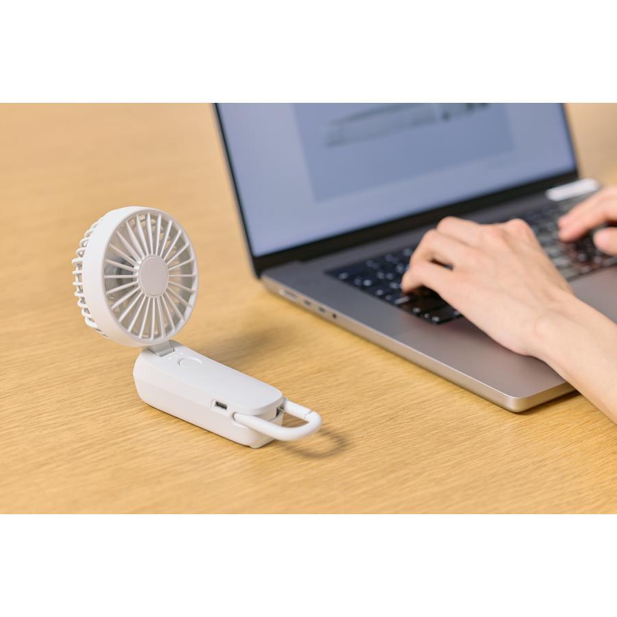 RHYTHM（リズム）ハンディファンSilky Wind Mobile 4 グリーン