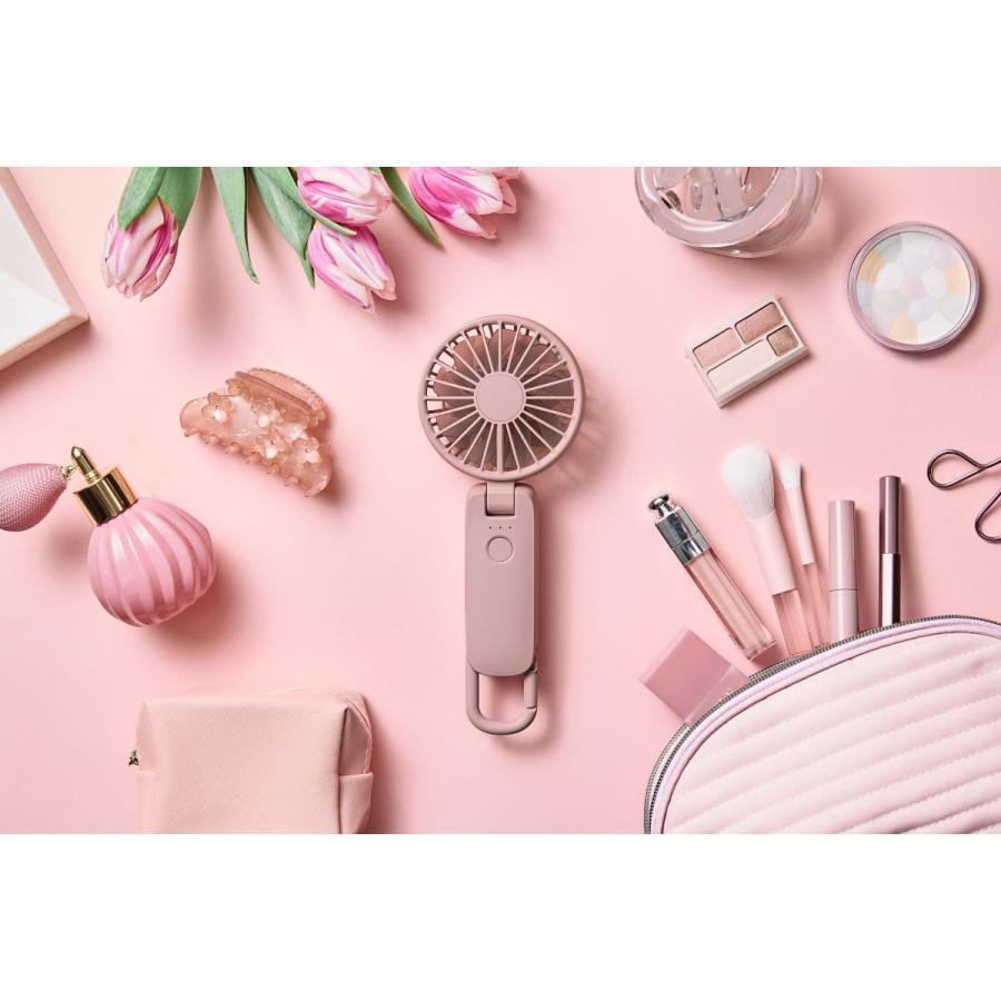 RHYTHM（リズム）ハンディファンSilky Wind Mobile 4 ピンク