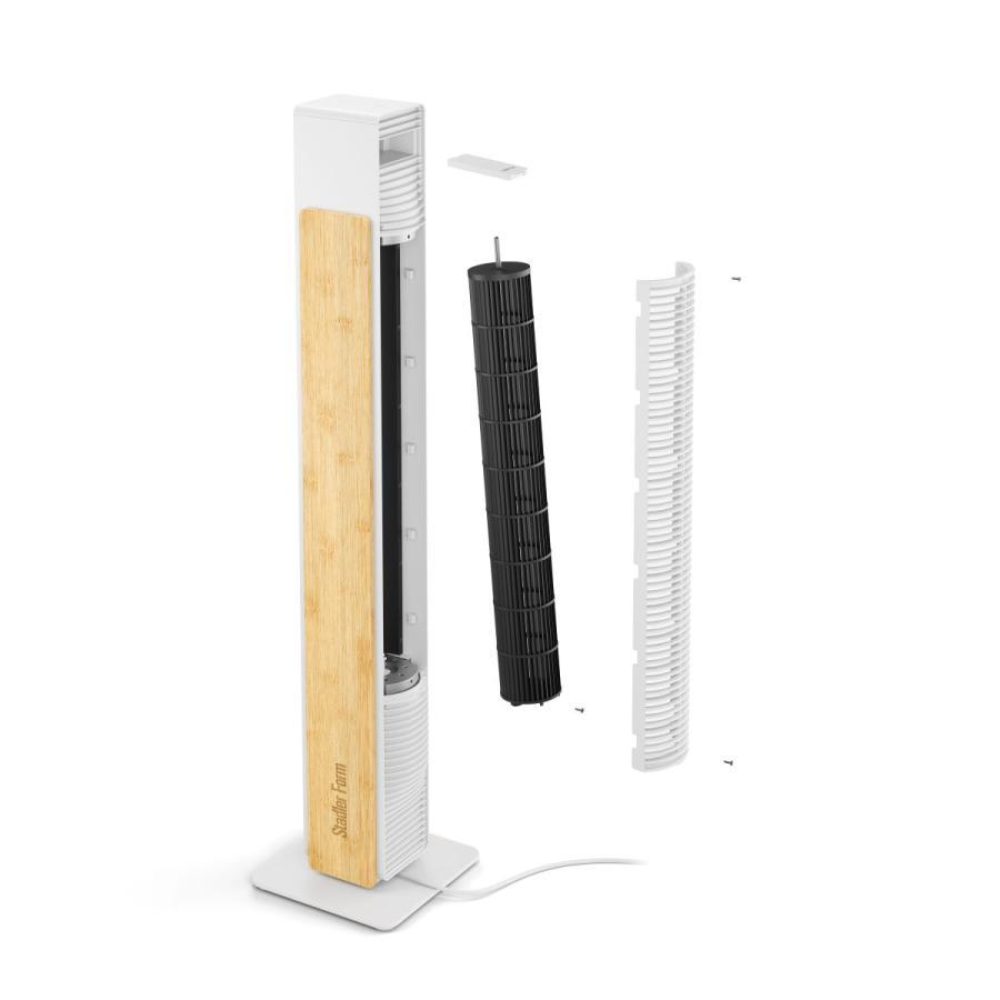 Stadler Form(スタドラフォーム) Nick タワーファン DCモーター ホワイト