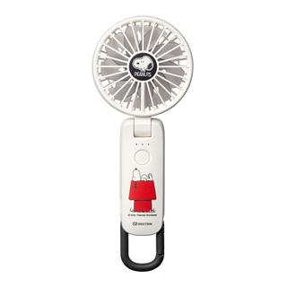 RHYTHM（リズム）ハンディファンSilky Wind Mobile 4 スヌーピー ホワイト