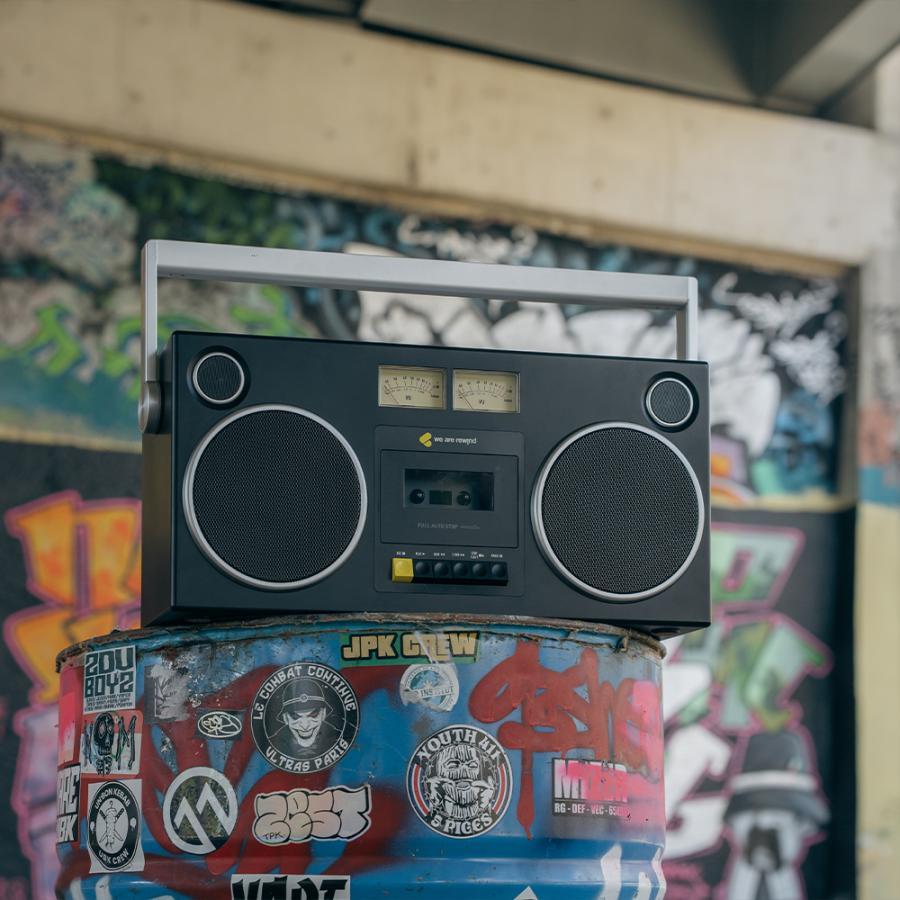 We Are Rewind カセットプレーヤー&Bluetoothスピーカー GB-001