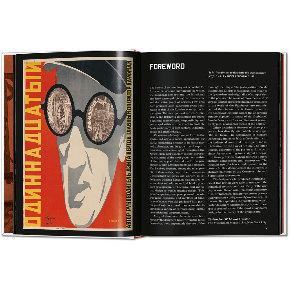 Film Posters of the Russian Avant-Garde. 45th Ed.　映画ポスター作品集　ロシアンアバンギャルド