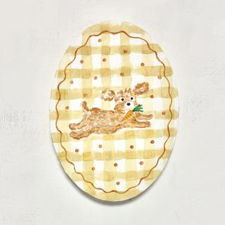 【利光春華・原画】No.10 ぴょんぴょこ！(PERO)　※会期終了後6月中の発送予定