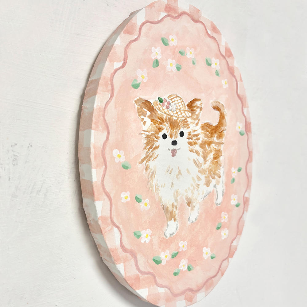 【利光春華・原画】No.15 いつでもここにいるよ (hana)　※会期終了後6月中の発送予定