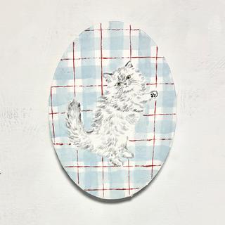 【利光春華・受注制作作品】No.11 お誕生日おめでとう！(YOTSUBA)　※会期終了後７月中の発送予定