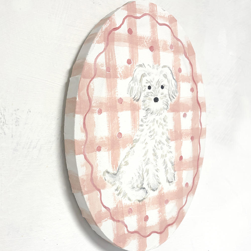【利光春華・受注制作作品】No.17  エンジェル(Milou)　※会期終了後７月中の発送予定
