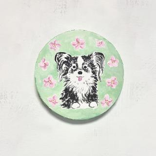 【利光春華・受注制作作品】No.19 ９つの咲いた花 (Kurara )　※会期終了後７月中の発送予定