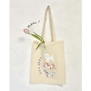 【利光春華】作品”DOG DAYS”トートバッグ 