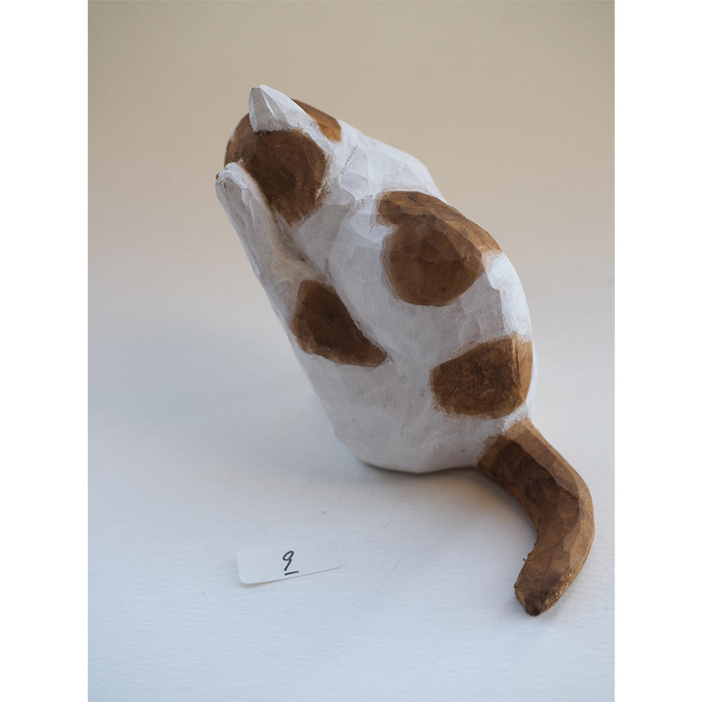 【バンナイリョウジ作品】⑨茶シロ カイカイ　※6月下旬頃ご配送予定