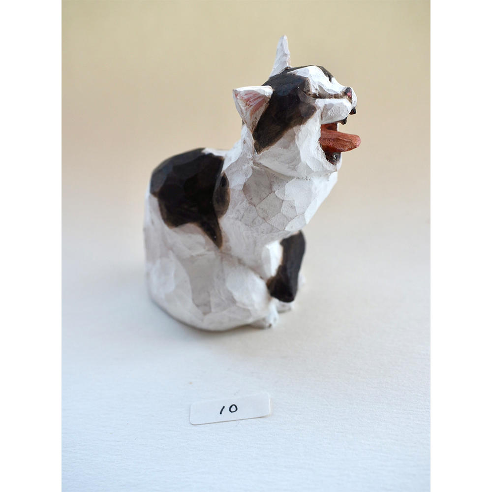 【バンナイリョウジ作品】⑩ブチ アクビ　※6月下旬頃ご配送予定