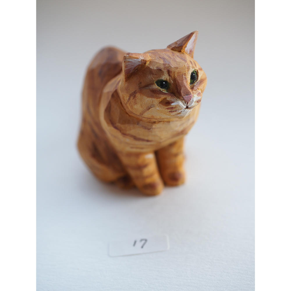 【バンナイリョウジ作品】⑰茶トラ　※6月下旬頃ご配送予定