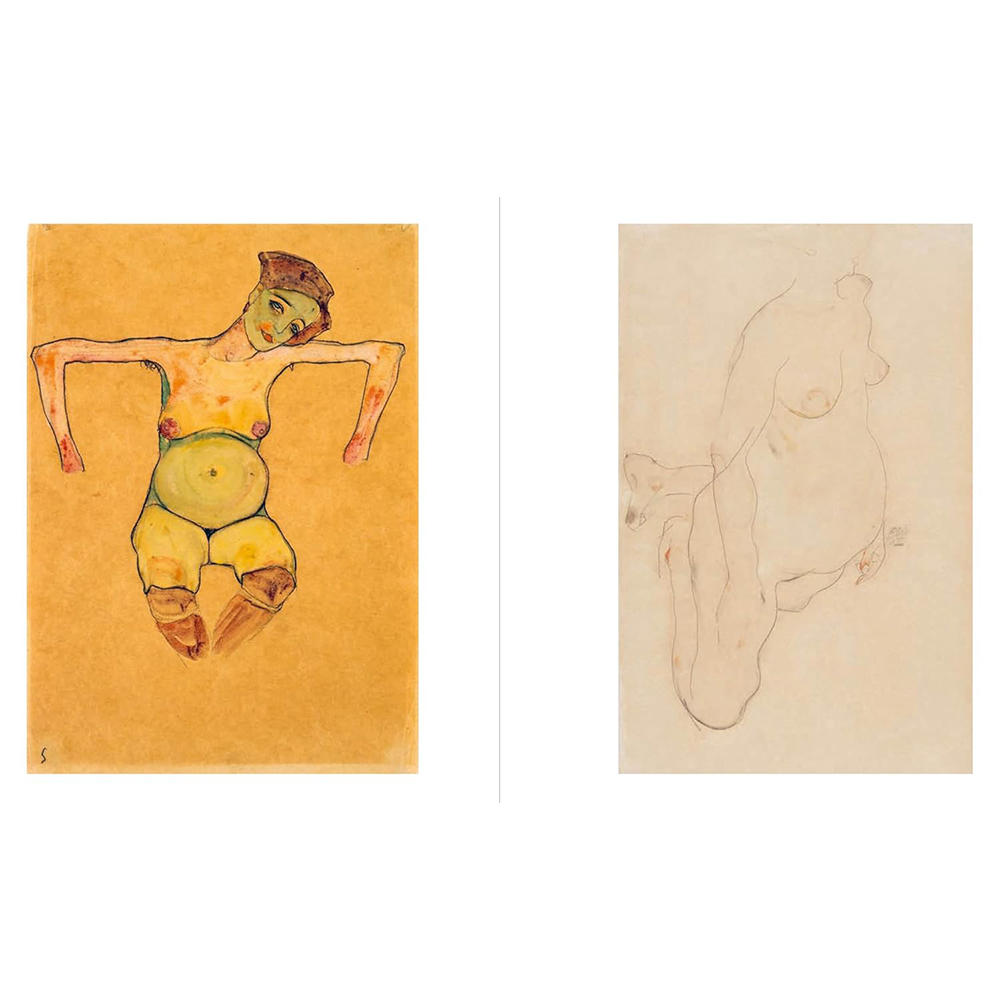 Egon Schiele: Portrait of Dr. Erwin Von Graff　エゴン・シーレ