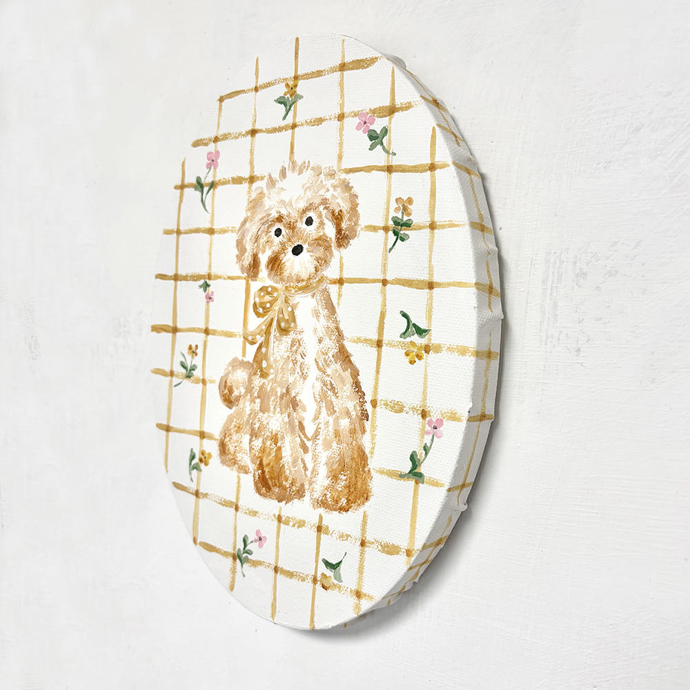 【利光春華・原画(後期)】No.26 いたずら大好き(Cookie) ※会期終了後6月中の発送予定