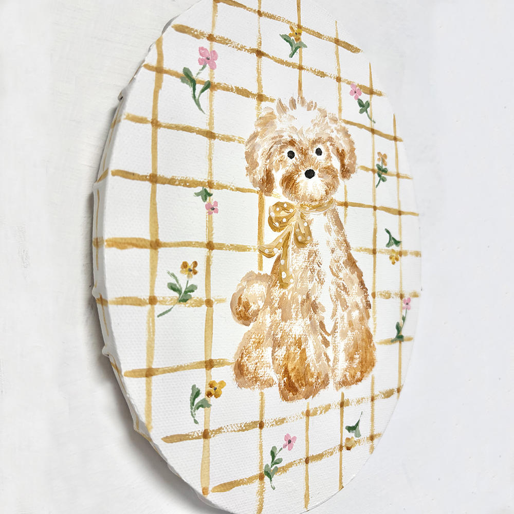 【利光春華・原画(後期)】No.26 いたずら大好き(Cookie) ※会期終了後6月中の発送予定