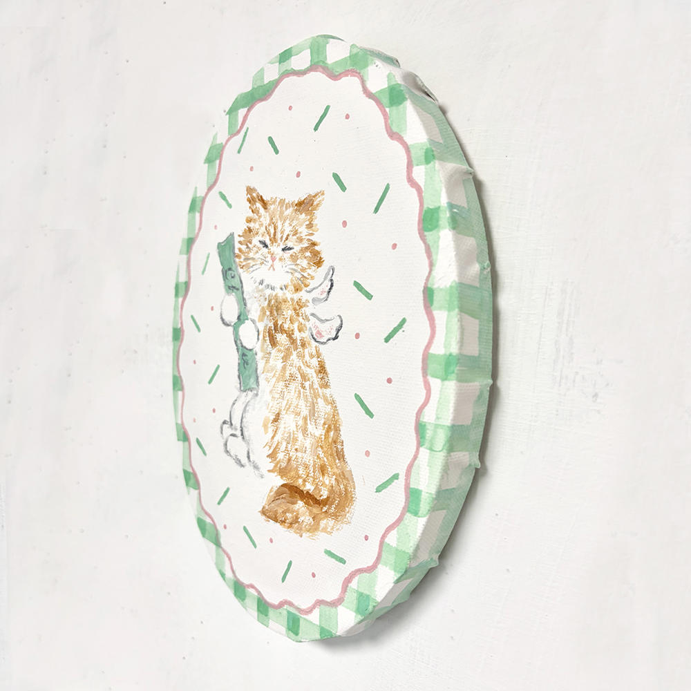 【利光春華・原画(後期)】No.34 フォースのちからじゃ！(Leo) ※会期終了後6月中の発送予定