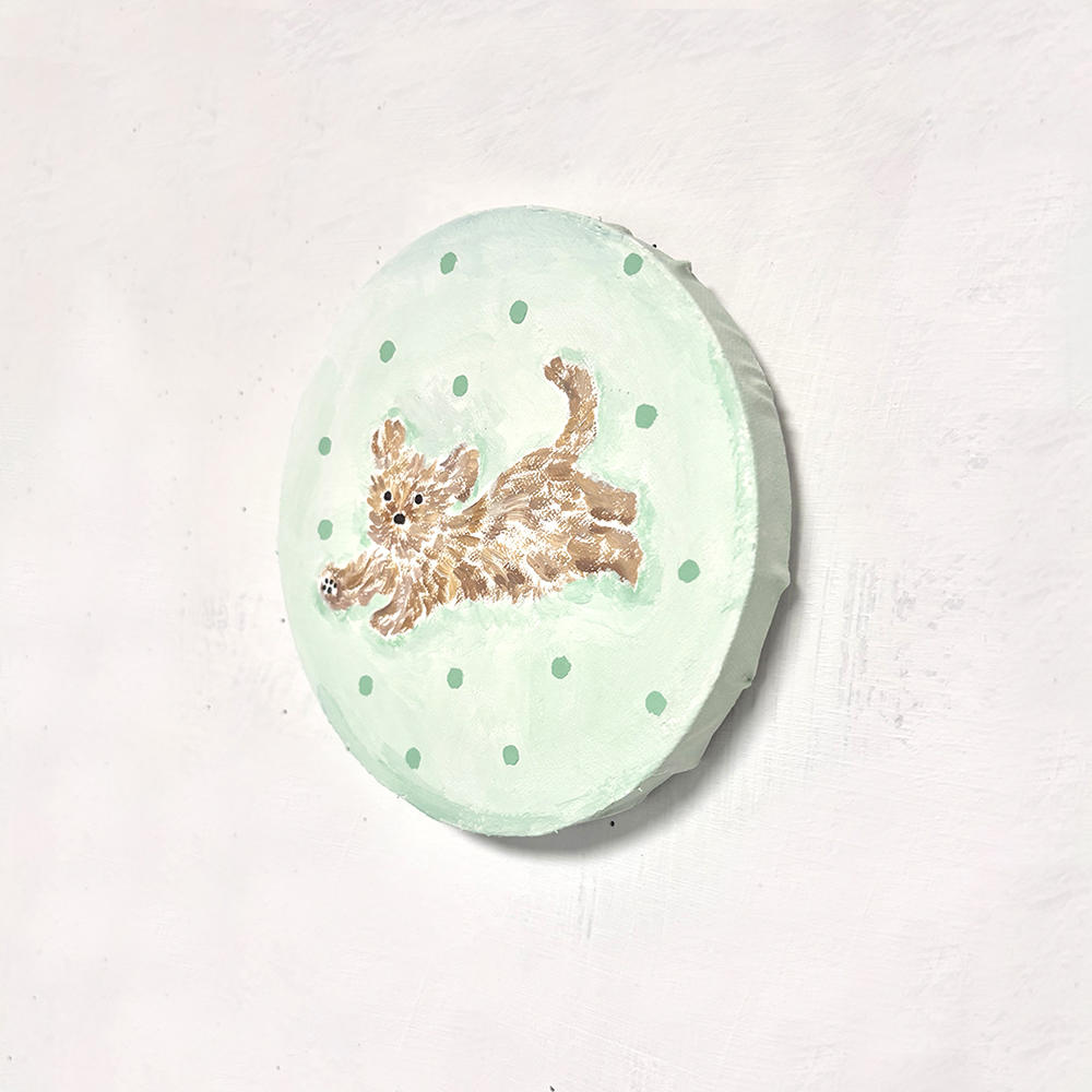 【利光春華・原画(後期)】No.43 元気いっぱい (LYON) ※会期終了後6月中の発送予定