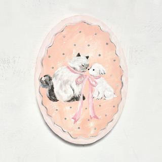 【利光春華・受注制作作品(後期)】No.24 スキ！（Hermes）※会期終了後７月中の発送予定