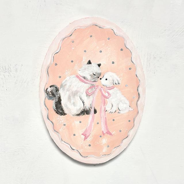 【利光春華・受注制作作品(後期)】No.24 スキ！（Hermes）※会期終了後７月中の発送予定