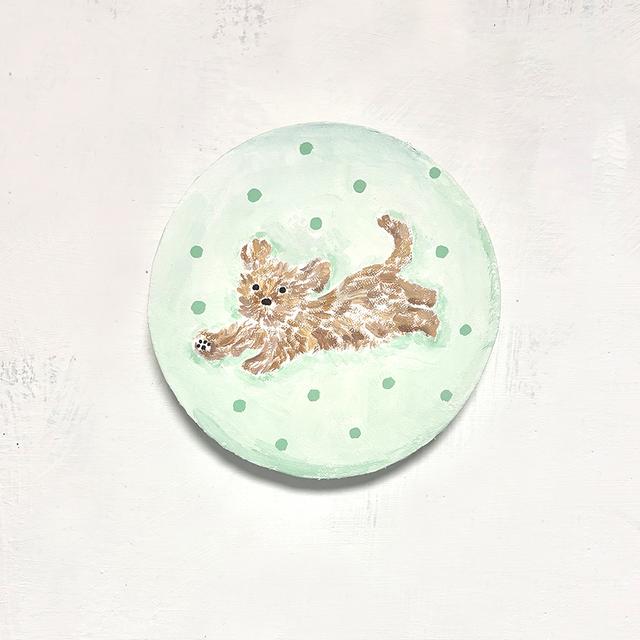 【利光春華・受注制作作品(後期)】No.43 元気いっぱい (LYON) ※会期終了後７月中の発送予定