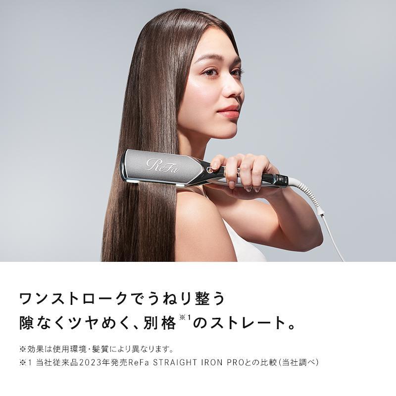 ReFa（リファ）POWER STRAIGHT IRON（パワーストレートアイロン）ホワイト 
