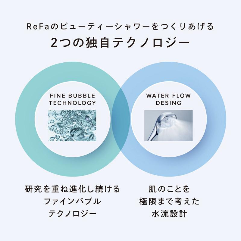 ReFa（リファ）FINE BUBBLE（ファインバブル）シャワーヘッド  U シルバー