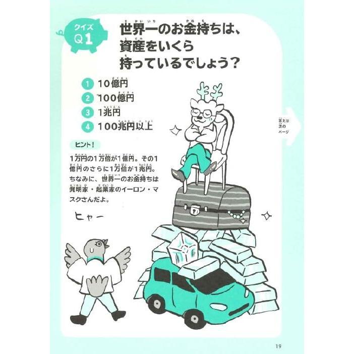 『パックンの森のお金塾 こども投資クイズ』パトリック・ハーラン (著), 伊藤ハムスター (イラスト)