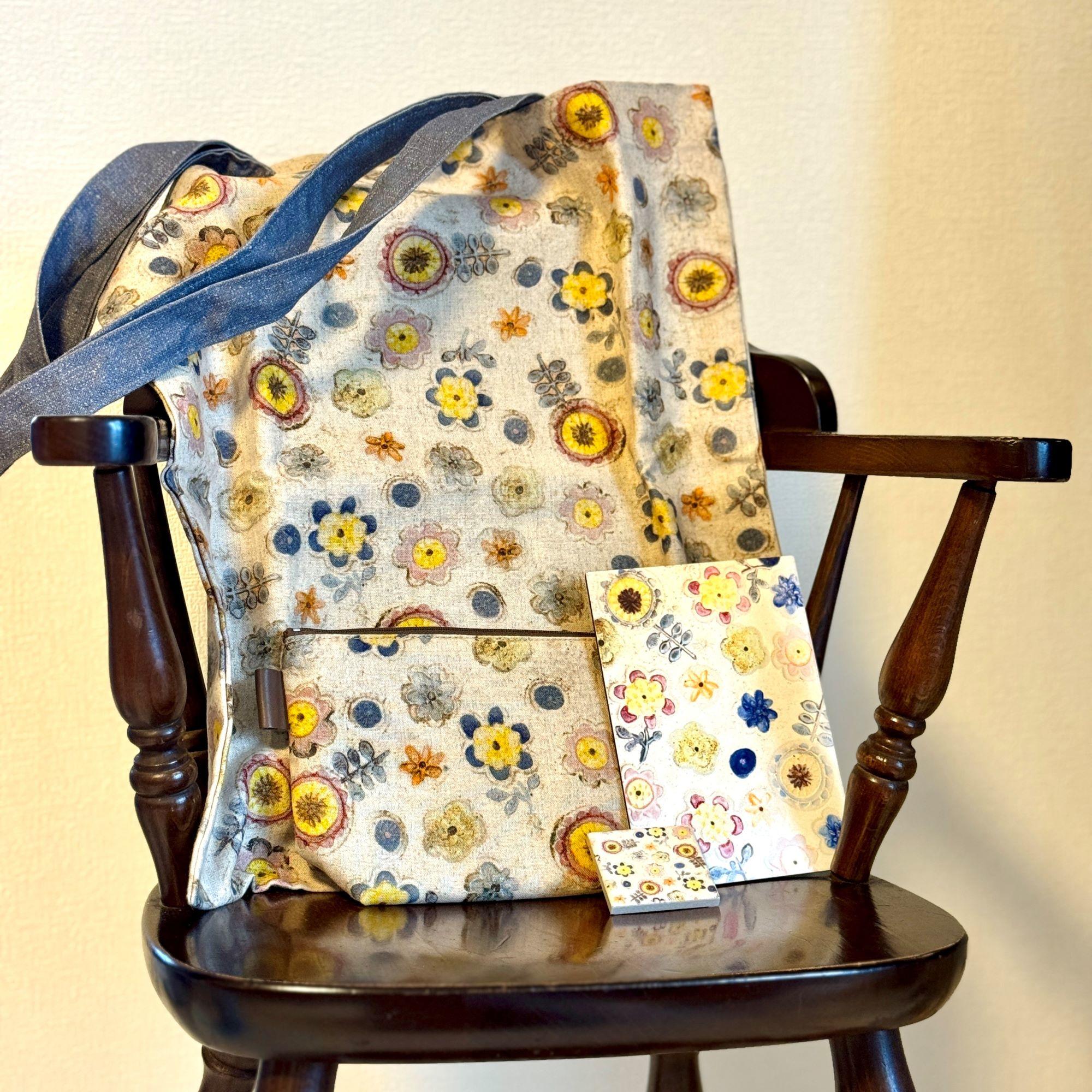 【IP】本田あつみ トートバッグ Wild flower s/s