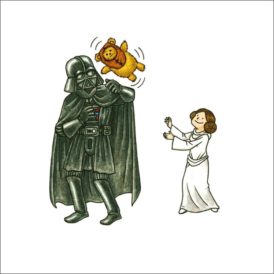 『新装版 STAR WARS ダース・ヴェイダーとプリンセス・レイア』ジェフリー・ブラウン (著) 実務教育出版