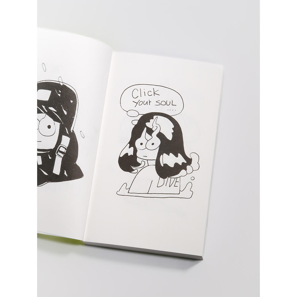 『DOODLE DIARY』前田麦 ドローイングイラスト集