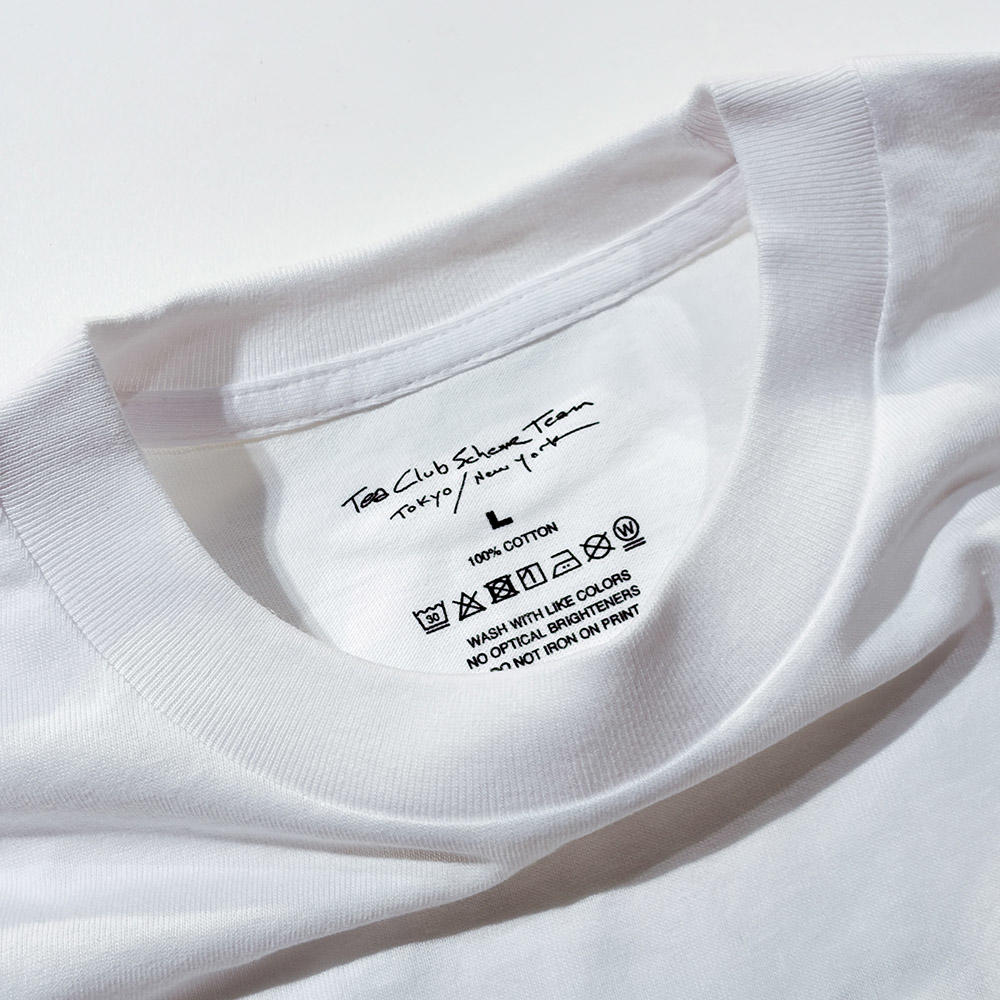 【WHITE／サイズの選択可】SELF-PORTRAIT s/s tee 白