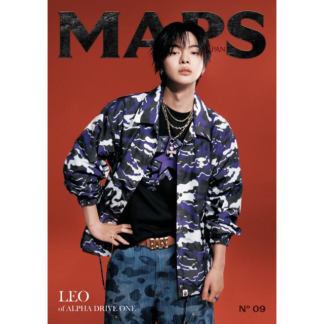 (予約) 7/7発売 MAPS JAPAN Vol.9 表紙 LEO(ALPHA DRIVE ONE) 表紙B 