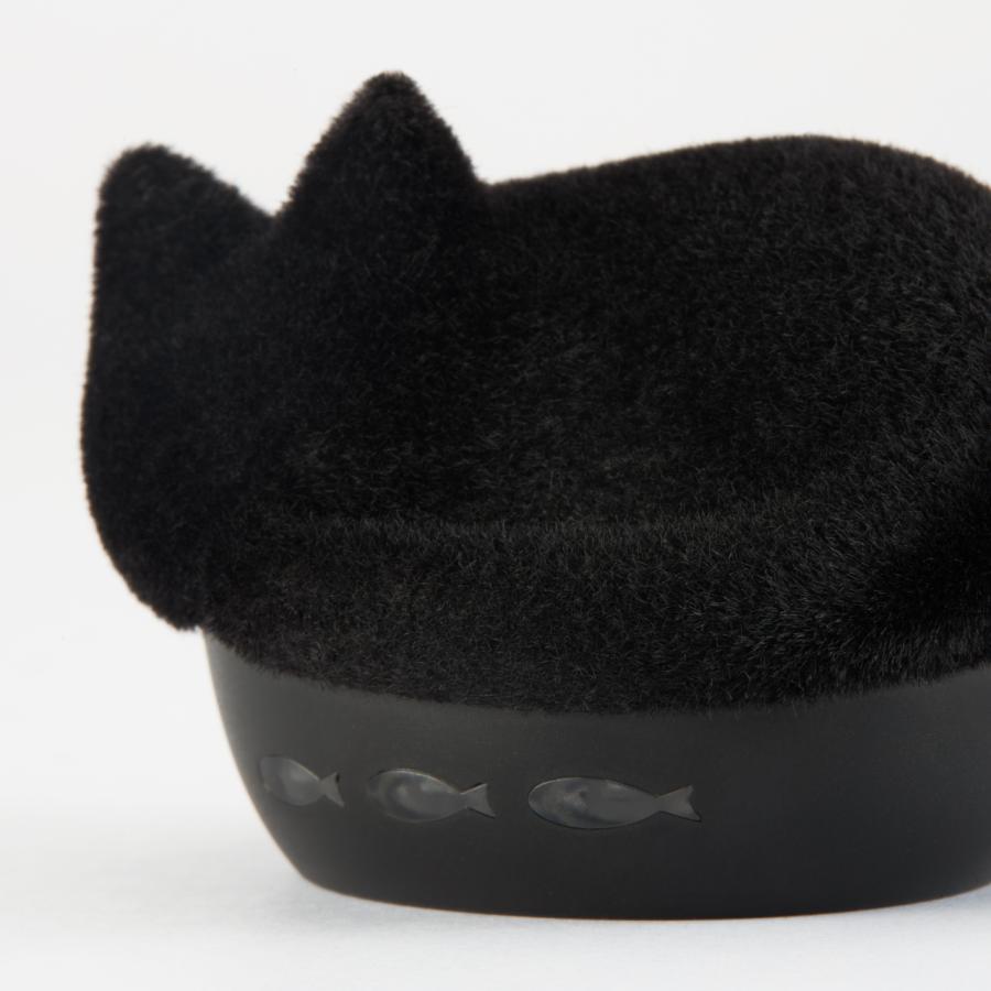 radius（ラディウス)ふわふわフロッキーver NEKO完全ワイヤレスイヤホン  まっくろ　