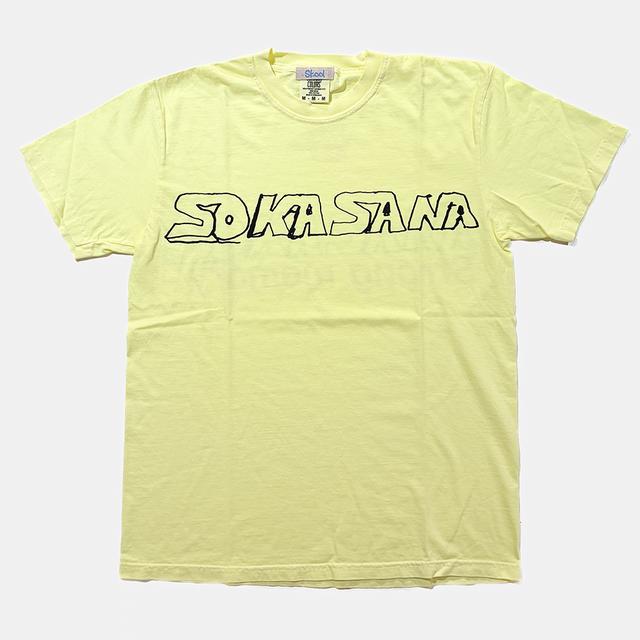 【サイズの選択可】SOKASANA T-shirt Vol.2（YELLOW）擬態屋 Tシャツ