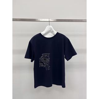 【サイズの選択可能／ネイビー】ARTISAN×山瀬なつみ　アーティストコラボレーションTシャツ