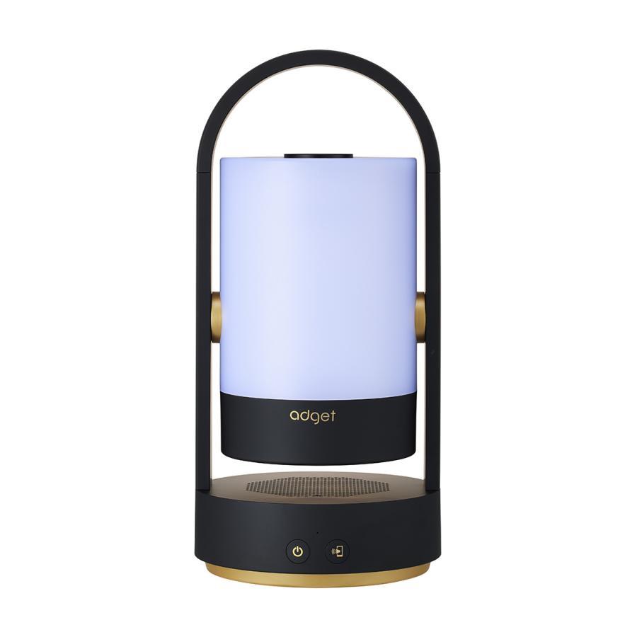 【ご予約受付中/特別価格】Adget(アジェット) Vesper ライト一体型スマートプロジェクター ブラック