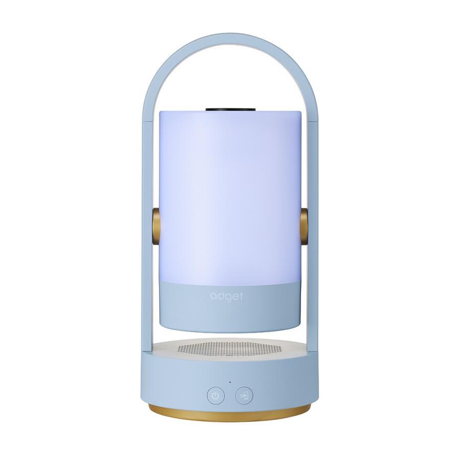 【ご予約受付中/特別価格】Adget(アジェット) Vesper ライト一体型スマートプロジェクター フォギーブルー