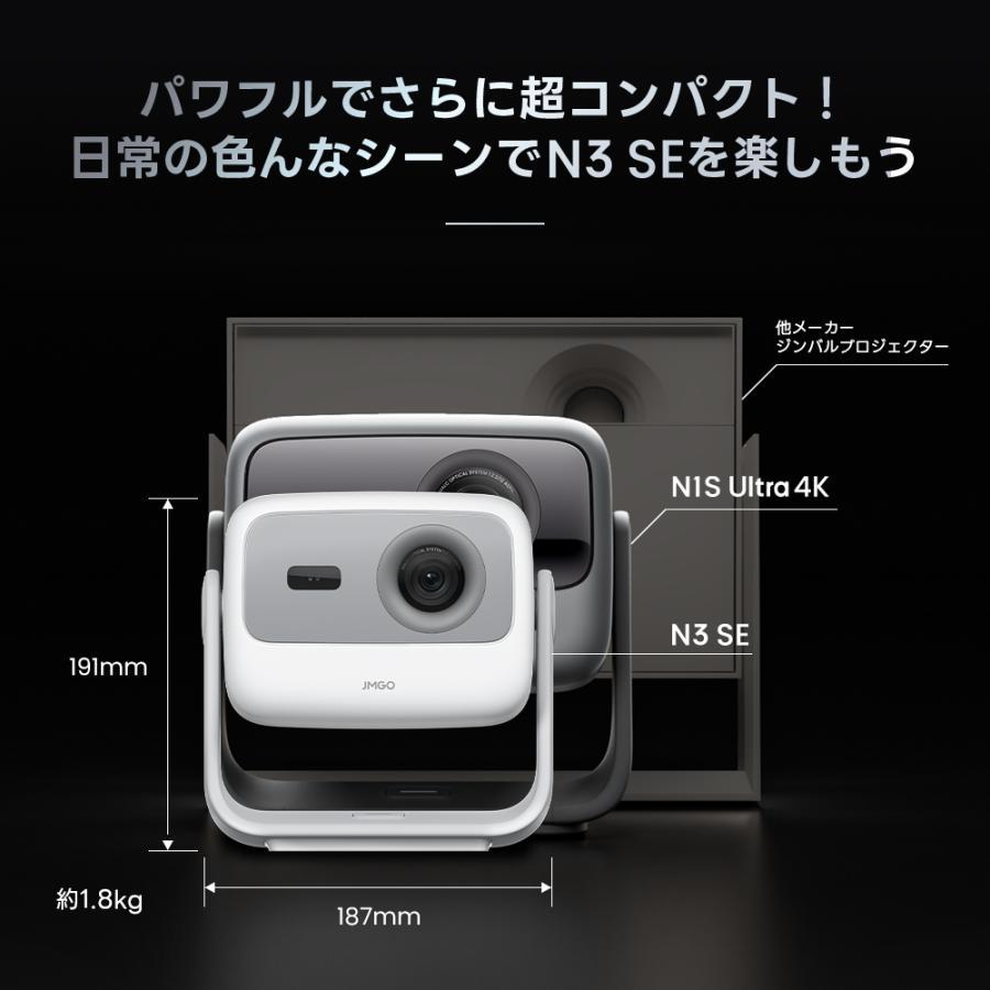 【ご予約受付中/特別価格】JMGO(ジェイエムゴー) プロジェクターN3 SE