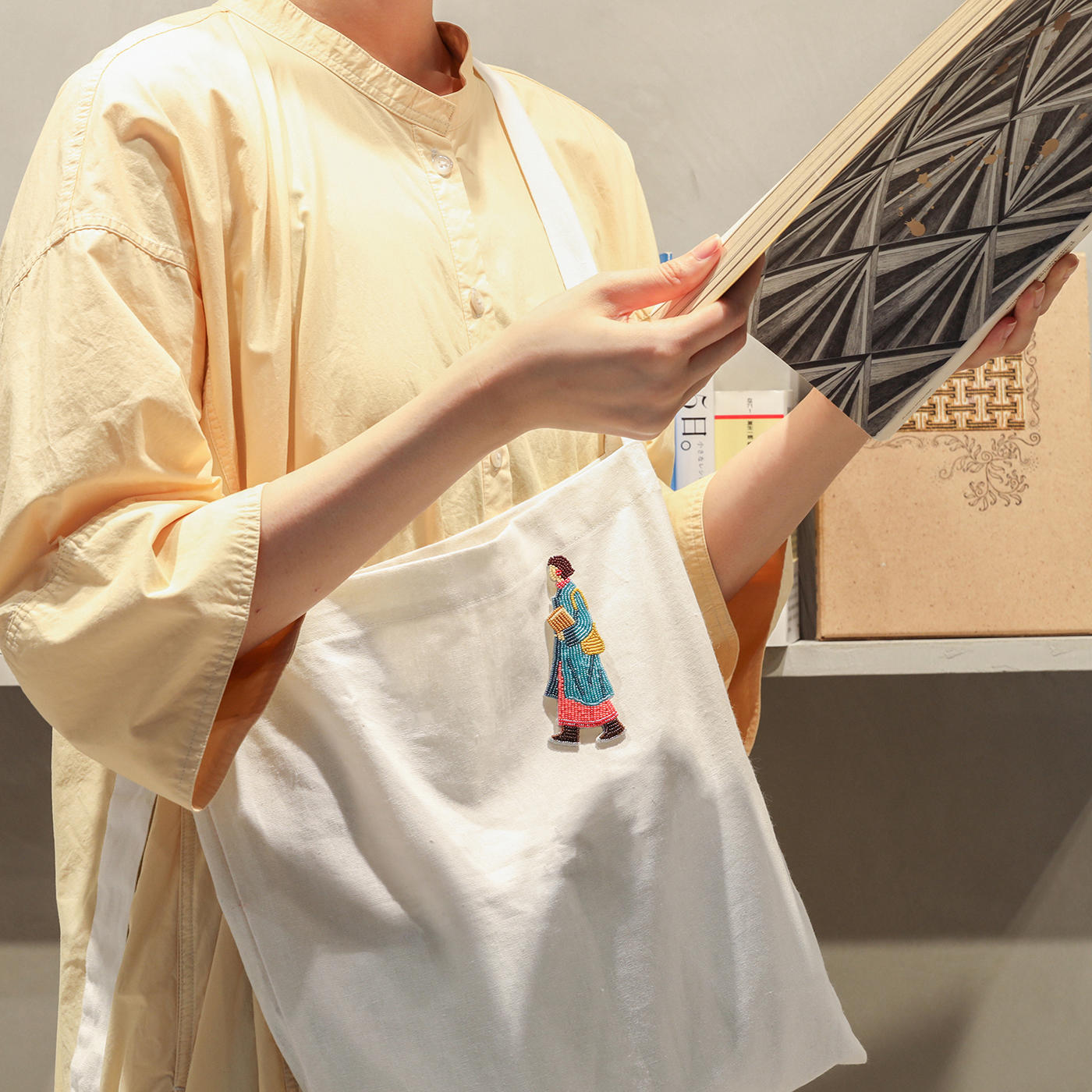 おでかけブローチキット　ライブラリー