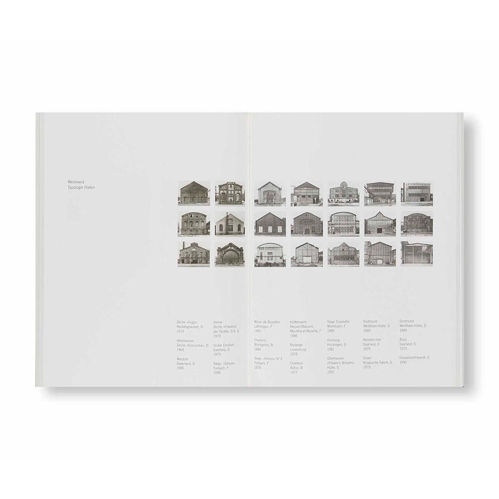 BERND UND HILLA BECHER - HAUSER UND HALLEN by Bernd und Hilla Becher（ベルント&ヒラ・ベッヒャー） 写真集
