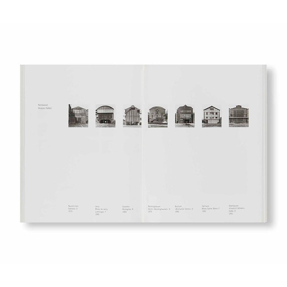 BERND UND HILLA BECHER - HAUSER UND HALLEN by Bernd und Hilla Becher（ベルント&ヒラ・ベッヒャー） 写真集