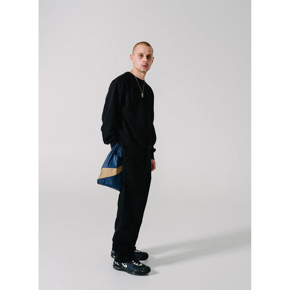 【SUSAN BIJL】The New Shopping BagNavy & CamelS