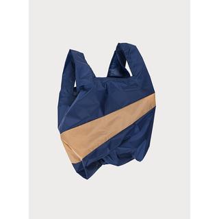 【SUSAN BIJL】The New Shopping BagNavy & CamelM