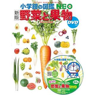 『小学館の図鑑NEO[新版]野菜と果物 DVDつき』著・監/丸尾 達  著・監/三輪正幸 
