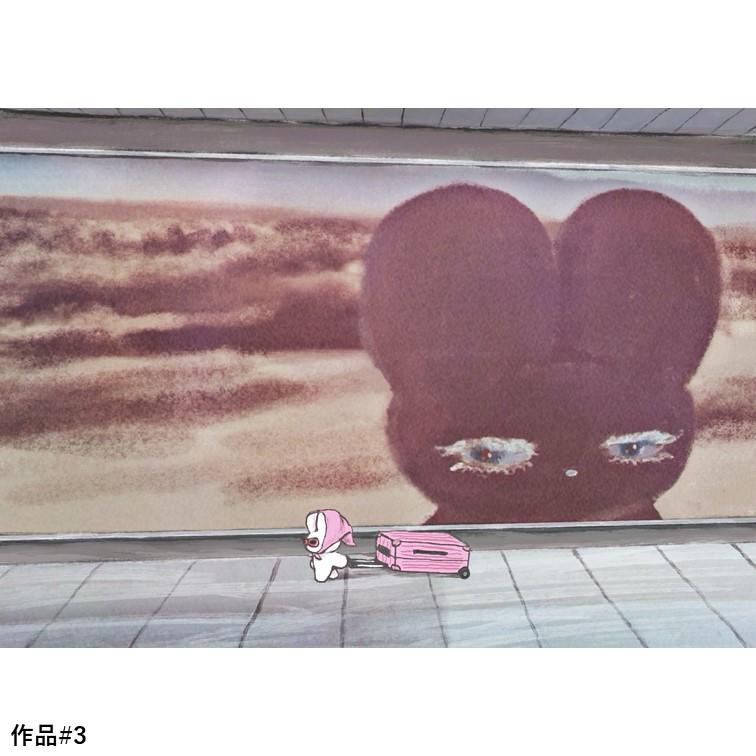 【受注商品】beco＋81個展『脱走、気がつけば枚方』A2プレミアムポスター