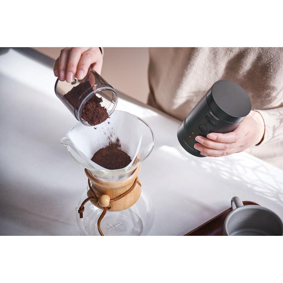 レコルト　コードレスコーヒーグラインダー　ブラック　