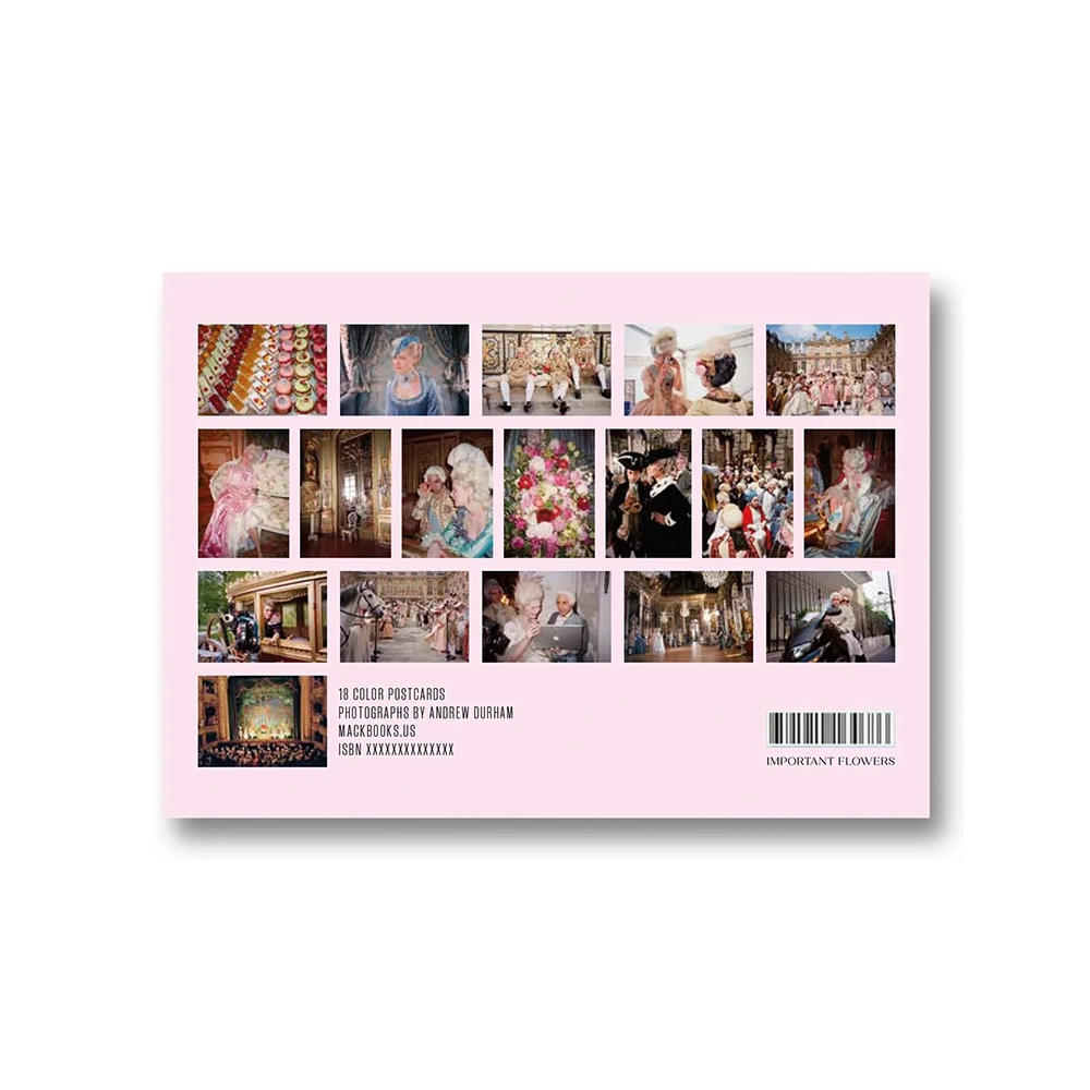 【予約】MAKING MARIE ANTOINETTE POSTCARDS by Andrew Durham（アンドリュー・ダーハム）マリー・アントワネット ポストカードセット ※9月中の入荷予定